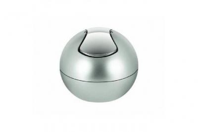 Spirella - Poubelle &agrave; bascule pp bowl 1L Gris Silver - Gris
