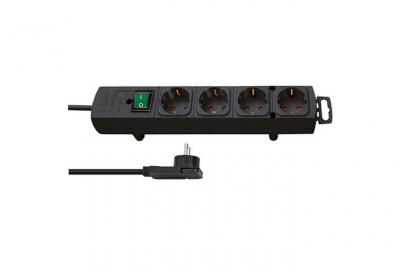 Brennenstuhl Alu-office-line Power Strip 4 Outlets With Switch Blanc