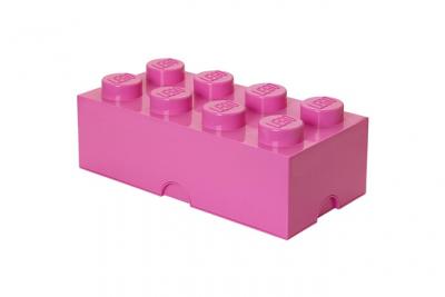 LEGO 40041739 Brique de Rangement empilable 8, Plastique, Violet Vif