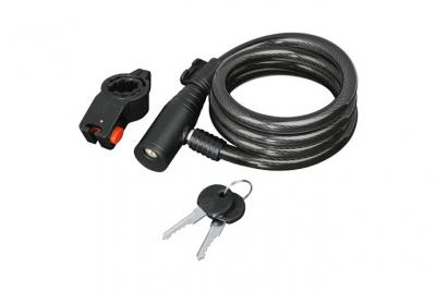 Hama Serrure De C&acirc;ble En Spirale Pour V&eacute;lo 120 Cm Noir