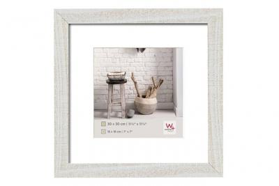 Walther Design Cadre photo Home 30x30 cm Blanc