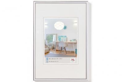 Cadre photo New Lifestyle 50x60 cm Argent&eacute; Walther Design - Argent