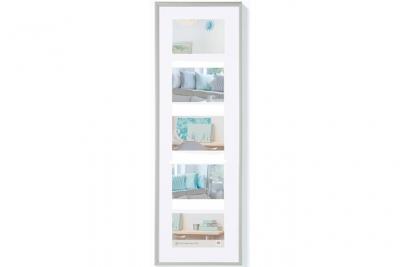 Walther Design Cadre photo New Lifestyle 5x10x15 cm Argent&eacute;