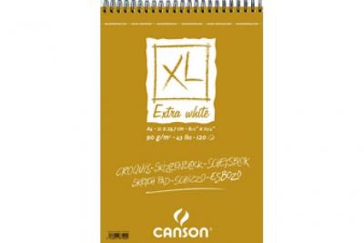 Bloc Croquis Xl Extra White 90g/M&sup2; Format A5 60 Feuilles