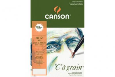 Bloc de papier C &agrave; Grain 30 feuilles A3 180 g/m&sup2;