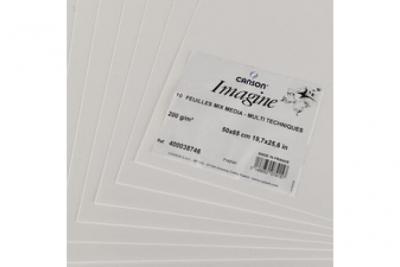 Daler Canson Imagine - Manipack - 650 X 500 Mm - 10 Feuilles