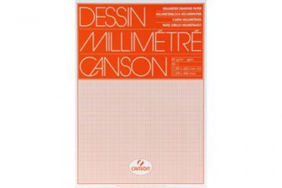 CANSON papier millim&sbquo;tr&eacute;, 650x500 mm, 100 g/m2,