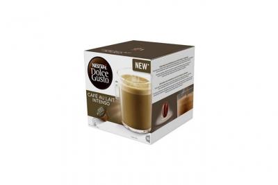 Capsules de caf&eacute; avec &eacute;tui Nescaf&eacute; Dolce Gusto 45831 Caf&eacute; Au Lait Intenso (16 uds)