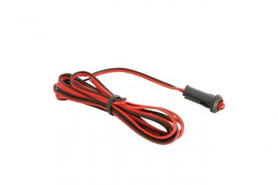 Carpoint 0510020 Alarme avec LED stimulateur, rouge
