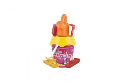 Beach Toys Seau Garni &Oslash; 17 + Arrosoir Cars