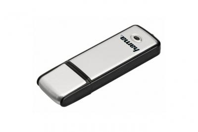 Cl&eacute; USB Fancy, USB 2 .0, 16 GB, 10 MB/s, noir/argent, emballage fin 