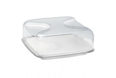 Guzzini - Cloche &Agrave; Fromage Carr&eacute;e 25.5cm Transparent - 27000000