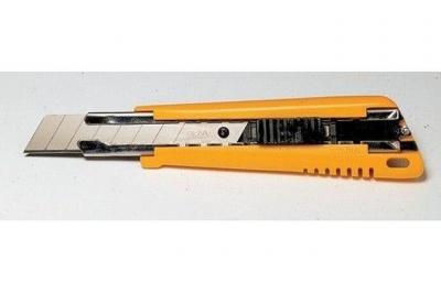 Cutter corps ABS Olfa ""exl &eacute;co"" lame s&eacute;cable 18mm