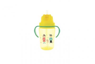 DODIE Tasse paille +18 mois 350ml JAUNE 