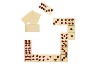 Domino coccinelles - jeu memory - goki 56716