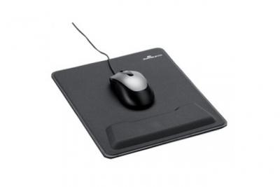 Durable durable tapis de souris ergotop, avec repose-poignet noir 