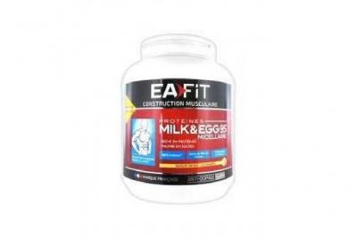 EAFIT MILK&EGG 95 micellaire saveur vanille pot de 750 gr