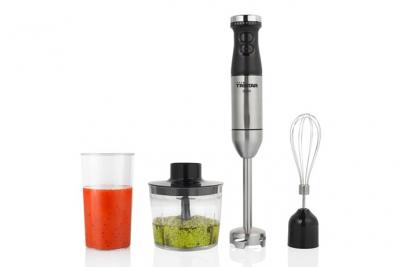 Ensemble de mixeur plongeant mx-4839 800 w argent&eacute;