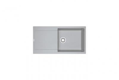 Evier Maris Fraganit Mrg611-Xl Platinum (Sous Meuble 60Cm) 970X500X200Mm