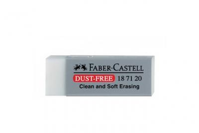 Faber-castell faber-castell gomme en plastique dust-free, noir noir