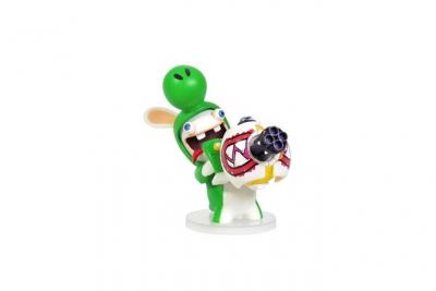 Figurine mario + the lapins cr&eacute;tins kingdom battle - yoshi 8cm