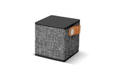 Fresh 'n rebel rockbox cube fabriq enceinte bluetooth grise