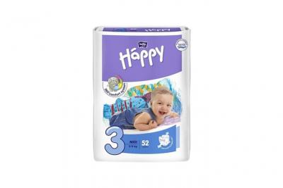 Bella Baby Happy Couches Midi taille 3 (5-9kg)52 pi&egrave;ces (52)
