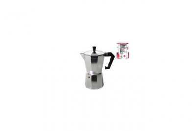 HOME Mokita Cafeti&egrave;re en Aluminium 6 Tasses Moka Breakfast