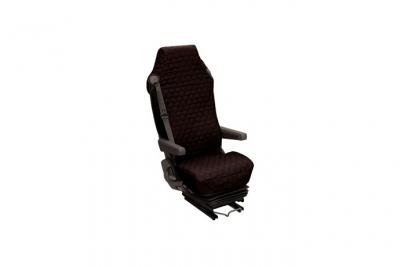 Housse Universelle pour Si&egrave;ge Camion Coton Matelass&eacute; Noir