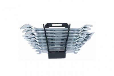 KS Tools Jeu de cl&eacute;s double &agrave; extr&eacute;mit&eacute; ouverte CLASSIC 8 pcs 517.0148