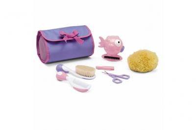 Kit hygi&egrave;ne bain chicco - coloris rose violet - 0 mois et plus