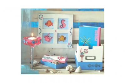 Kreul Set De Pierres D&eacute;coratives Hobby Line Magic Ocean1000 Pierres D&eacute;coratives 49644