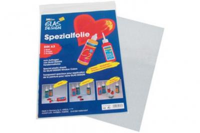 Kreul kreul transparent sp&eacute;cial hobby line ""glas design"", a4 noir