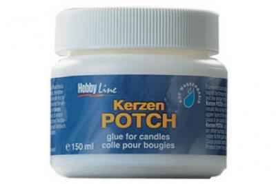 Kreul kreul vernis et colle bougie potch pour serviettes, 150 ml noir
