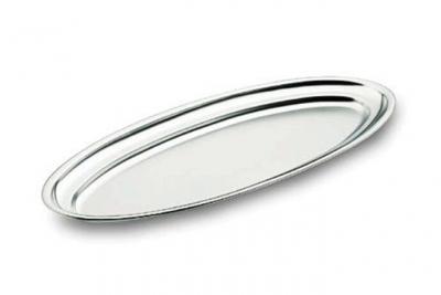 Lacor 61860 Plat &agrave; Poisson 60 cm, Argent