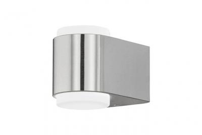 Eglo lampe murale d'ext&eacute;rieur briones 2 x 3 w argent&eacute; 95079 415268