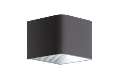 Eglo lampe murale led d'ext&eacute;rieur doninni 1 6 w anthracite 425236
