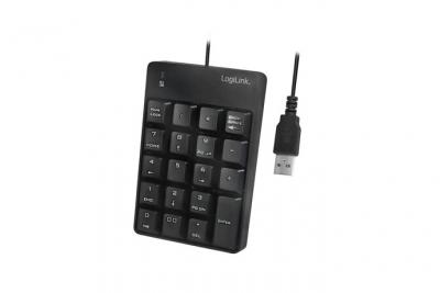 LogiLink ID0184 USB Pav&eacute; num&eacute;rique noir