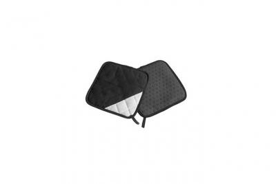 Lurch 70091 lot de 2 maniques sets de table noir