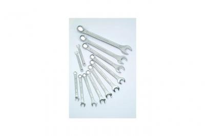 Br&uuml;der Mannesmann M 130-08 DIN Jeu de cl&eacute;s mixtes 8 pi&egrave;ces 8 - 19 mm