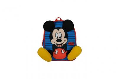 Bagtrotter Sac &agrave; dos 31 cm avec d&eacute;tails 3D pieds Disney Mickey Bleu