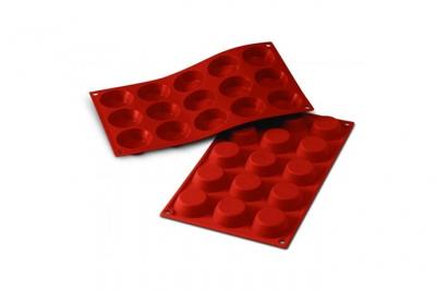 Moule silicone 15 minis tartelettes silikomart - 20.014.00.0065