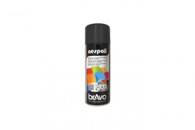 NESPOLI A&eacute;rosol peinture professionnelle noir mat 400 ml