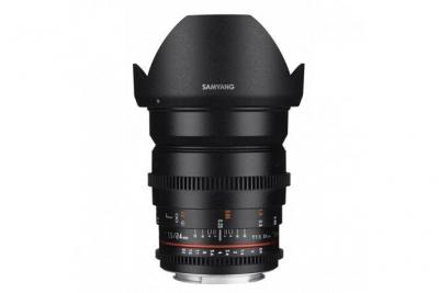 Samyang objectif vid&eacute;o 24mm t1,5 vdslr II compatible avec sony e 