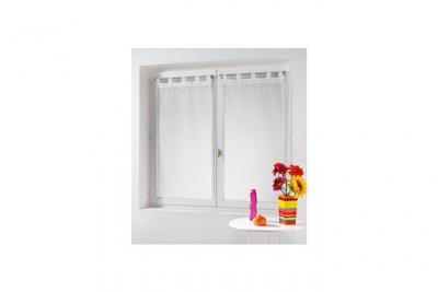 Paire voilages 2 x poupette - 2 x 60 x 120