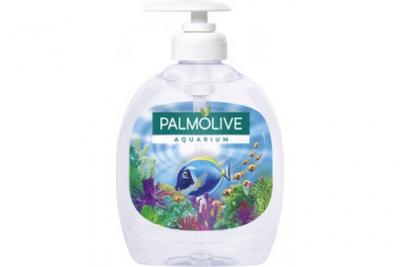 Palmolive Flacon poussoir cr&egrave;me lavante motif Aquarium 300 ml