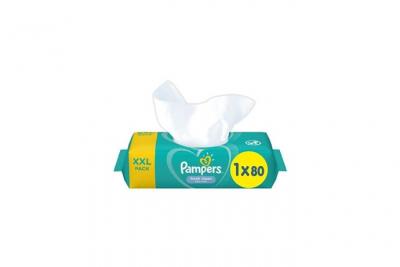 Lingettes B&eacute;b&eacute; Sensitive Pampers - Les 80 Lingettes