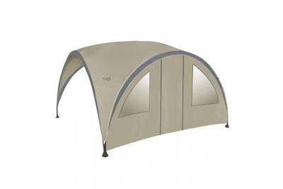 Bo-camp - Paroi lat&eacute;rale avec porte de chapiteau Moyen Beige n/a