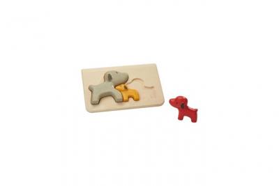 PlanToys 4636 Puzzle, Multiple-Dogs