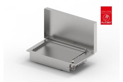Pla.Net Plancha Gaz Inox Encastrable 79x40 cm &middot; OASI 80